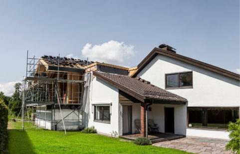 Extension et surélévation maison familliale Exemple d'agrandissement d'une maison familiale
